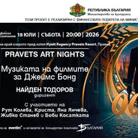 Плакат: Pravets Art Nights: С музиката от Джеймс Бонд