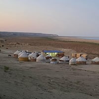 Плакат: До Аралско море с Любомир Гетов