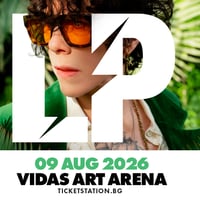 Плакат: LP @ Vidas Art Arena, Sofia, 09.08.2026