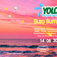 Плакат: 14.08 FRIDAY | YOLO the POOL Party vol.2 @ FOMO in the park | VIDAS ART ARENA