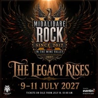 Плакат: Midalidare Rock In The Wine Valley 2027 - 3 DAYS TICKET