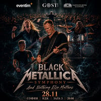 Плакат: BLACK METALLICA SYMPHONY BEST SHOW