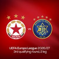 Плакат: PFC CSKA Sofia - Maccabi Tel-Aviv FC