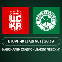 Плакат: FC CSKA 1948 - FC PANATHINAIKOS