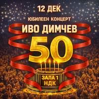 Плакат: Иво Димчев - Юбилеен концерт