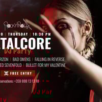 Плакат: METALCORE DJ Party