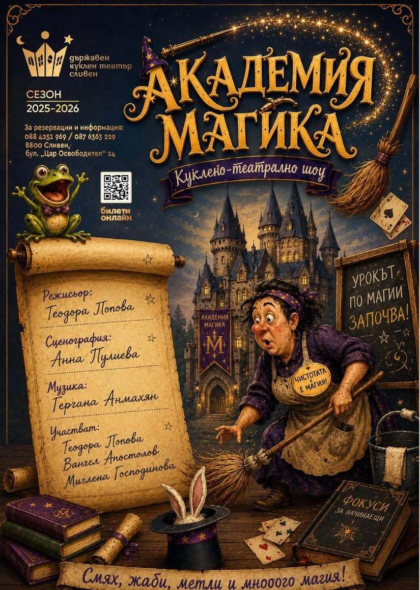 Плакат: Академия Магика