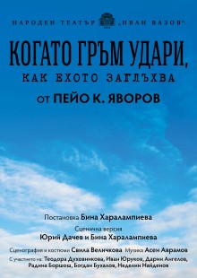 Плакат: Когато гръм удари, как ехото заглъхва