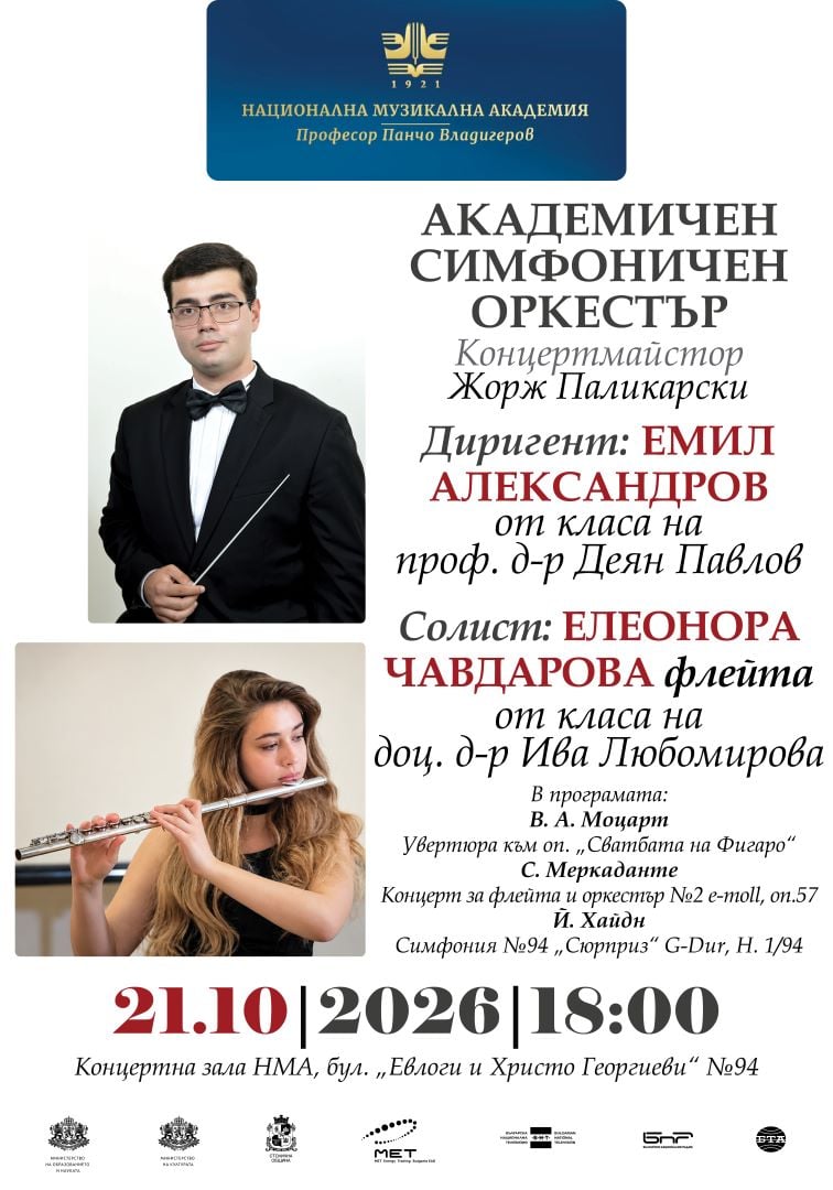 Плакат: АСО: Емил Александров и Елеонора Чавдарова