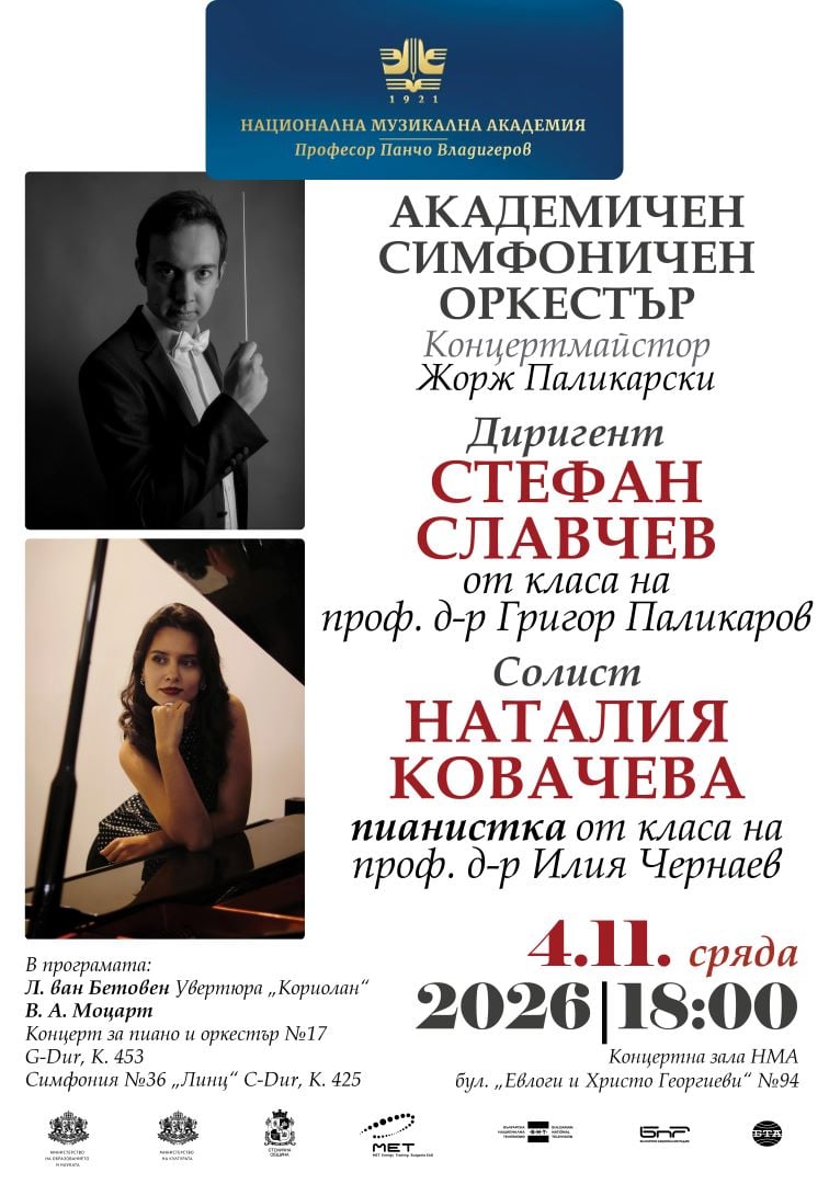 Плакат: АСО: Стефан Славчев и Наталия Ковачева
