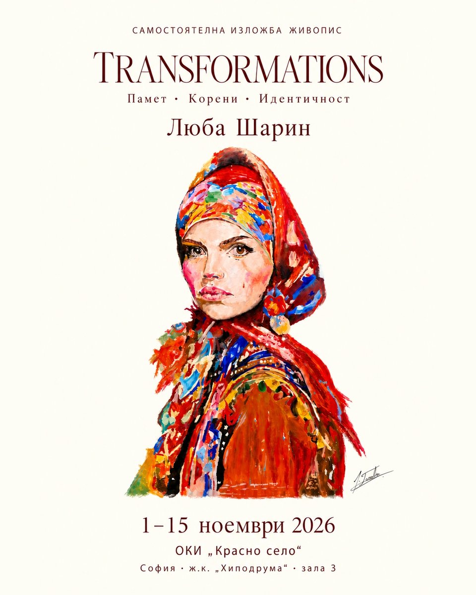 Плакат: Изложба TRANSFORMATIONS