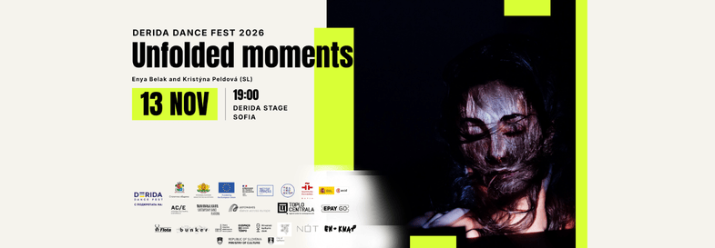 Плакат: Unfolded Moments | Derida Dance Fest 2026