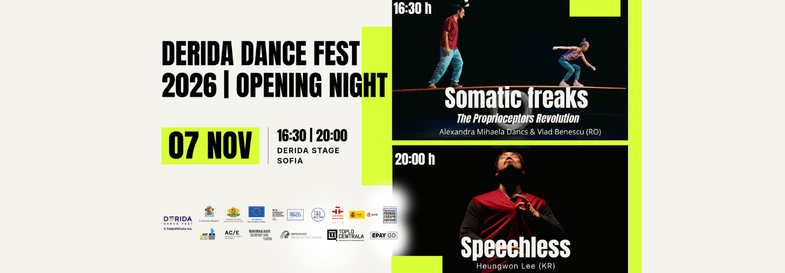 Плакат: Somatic Freaks | Derida Dance Fest 2026
