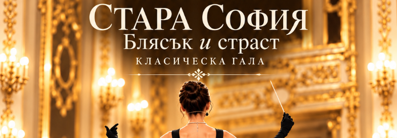 Плакат: СТАРА СОФИЯ. Блясък и Страст