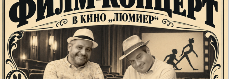 Плакат: 40. Киномания: Филм-концерт с братя Владигерови трио