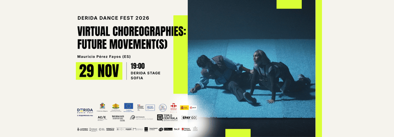 Плакат: Virtual Choreographies | Derida Dance Fest 2026