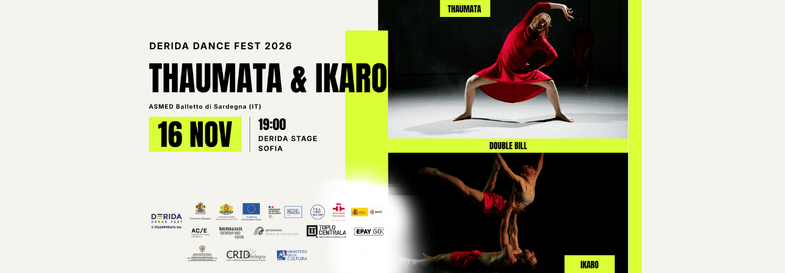 Плакат: Thaumata & Ikaro | Derida Dance Fest 2026