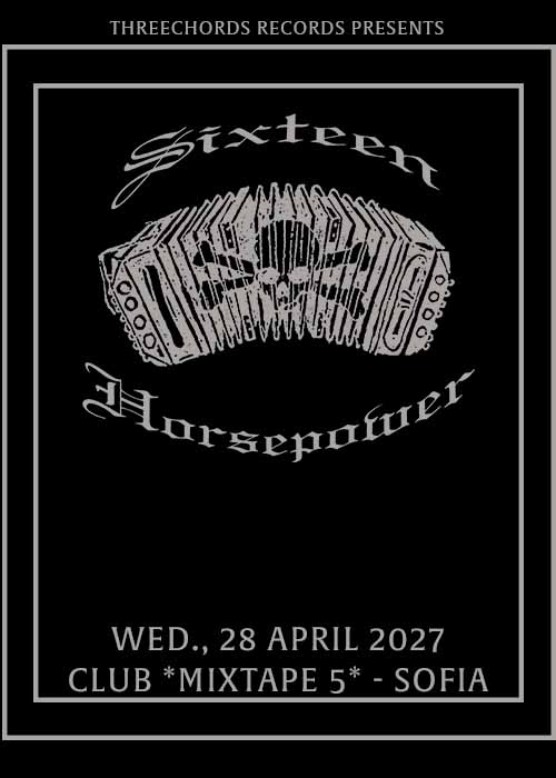 Плакат: 16 Horsepower Live In Sofia/Threechords