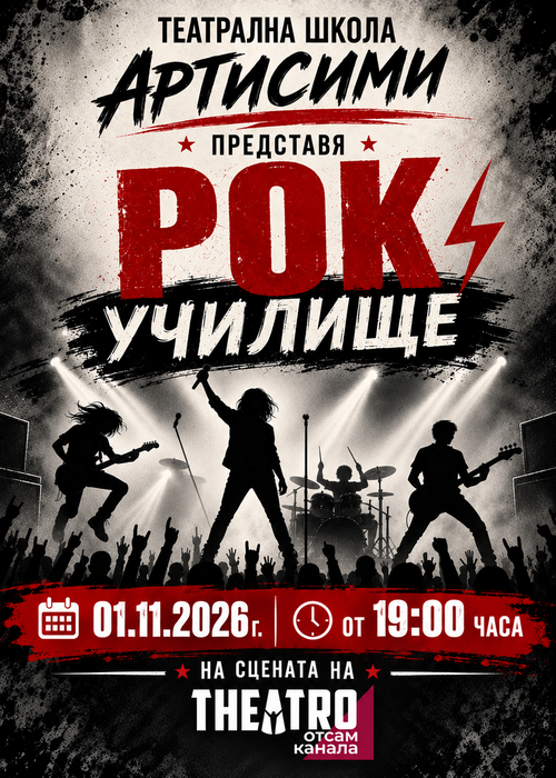 Плакат: РОК Училище