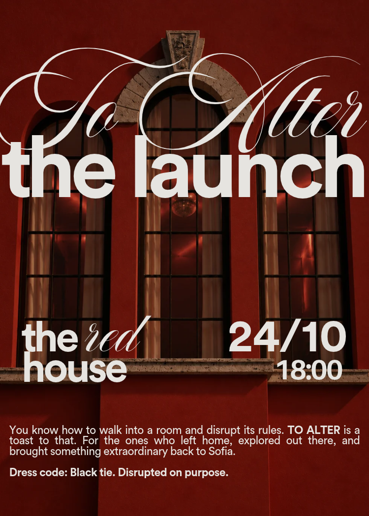 Плакат: To Alter - Alter Circle Launch