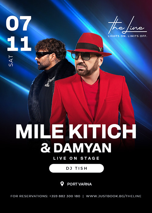 Плакат: Mile Kitich & Damyan