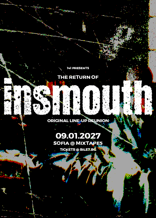 Плакат: INSMOUTH reunion live in Sofia