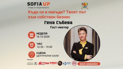 Плакат: Къде си и накъде? Твоят път към собствен бизнес