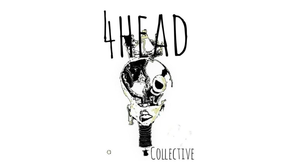 Плакат: LIVE - 4head Collective in Toplocentrala