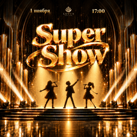 Плакат: SUPER SHOW - Музикален концерт