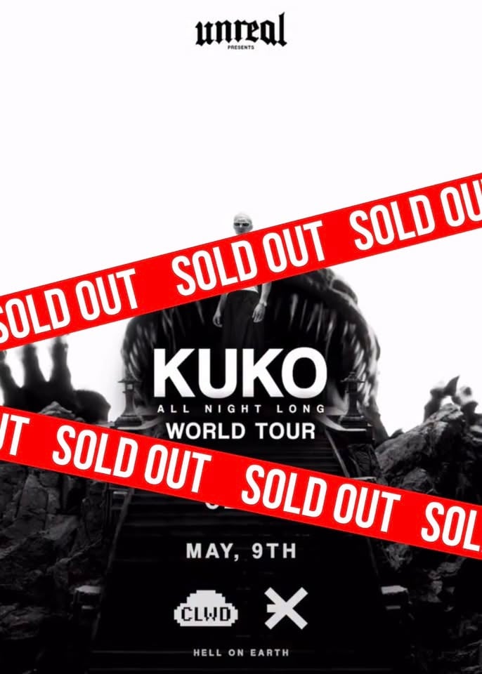 Плакат: EXE pres. KUKO x UNREAL All Night Long World Tour