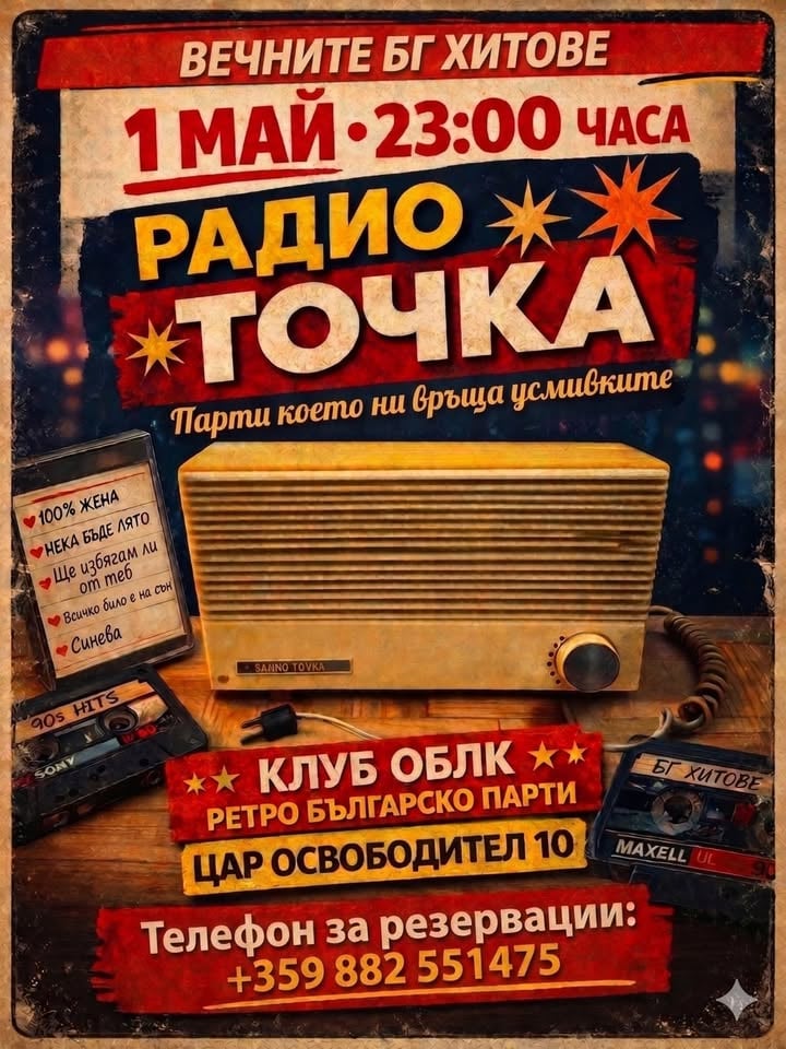 Плакат: Радиоточка @ Клуб ОБЛК