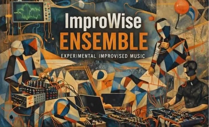 Плакат: ImproWise Ensemble @ бар Ателието