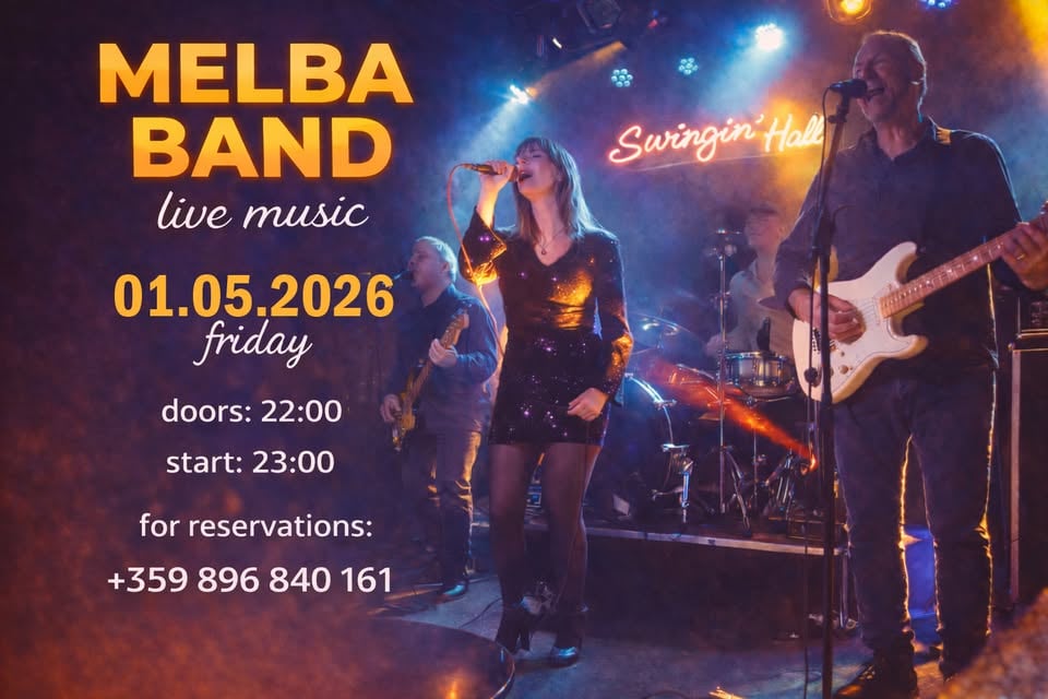 Плакат: MELBA BAND-  Live Music