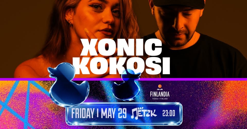 Плакат: XONIC x KOKOSI - Бар Петък - 29.05.2026