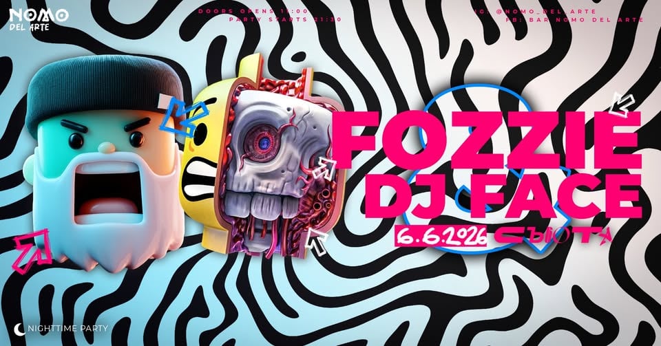 Плакат: Fozzie & DJ Face @ NOMO del Arte