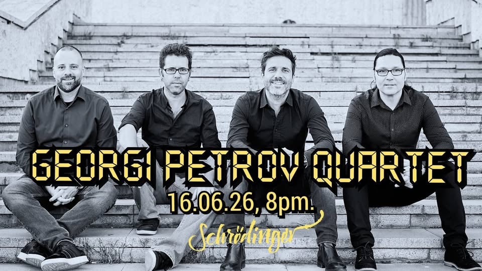 Плакат: Georgi Petrov Quartet 🎷LIVE @ Schrödinger