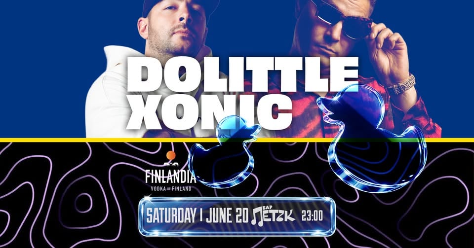 Плакат: DOLITTLE x XONIC - Бар Петък - 20.06.2026