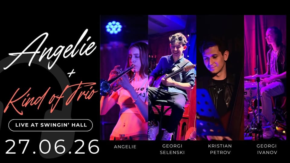 Плакат: Angelie + Kind of trio in Swingin’ hall