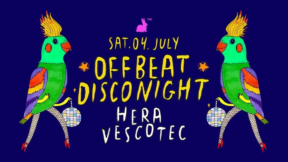 Плакат: Off Beat Disco Night