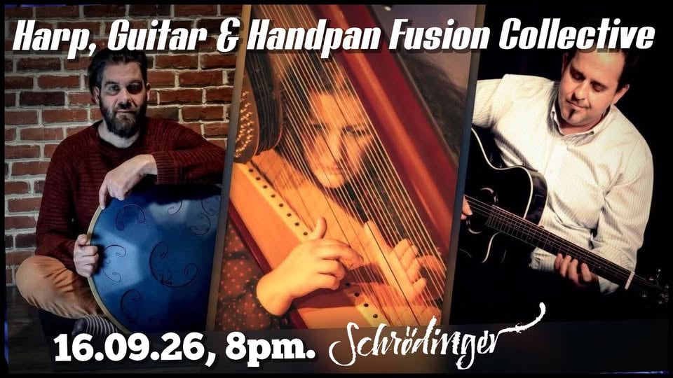 Плакат: Harp, Guitar and Handpan Fusion Collective