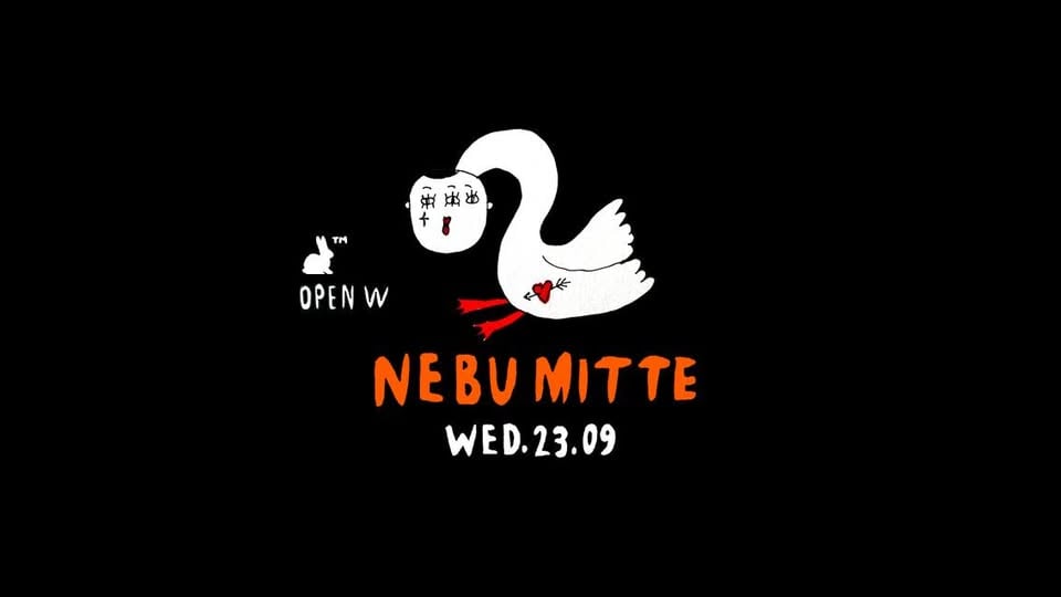 Плакат: Open W: Nebu Mitte