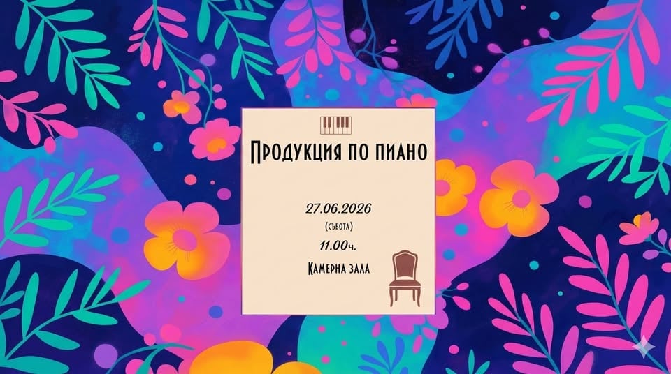 Плакат: Продукция по Пиано