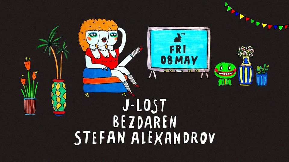 Плакат: J-Lost | Bezdaren | Stefan Alexandrov