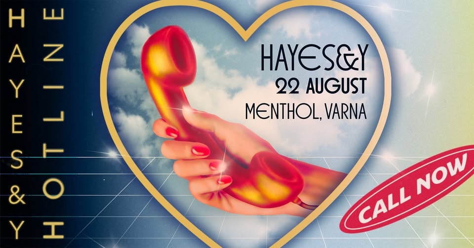Плакат: Hayes & Y | Live in Varna