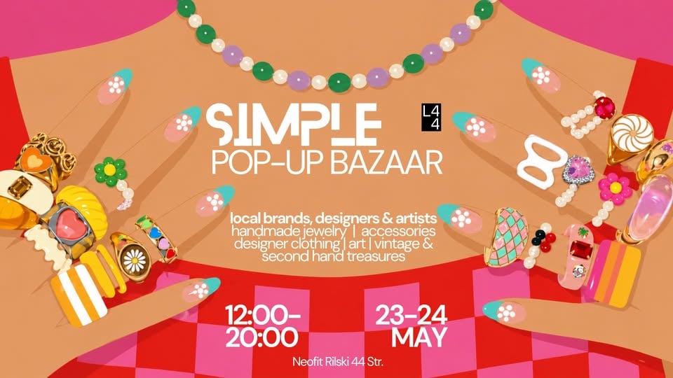 Плакат: SIMPLE Bazaar @ L44 - 23-24.05