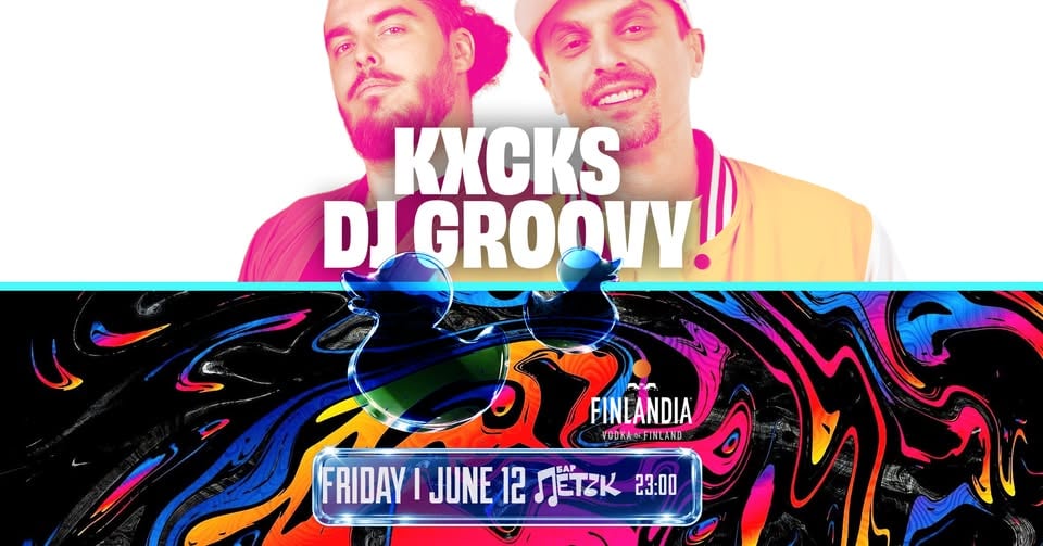 Плакат: KXCKS x DJ GROOVY - Бар Петък - 12.06.2026