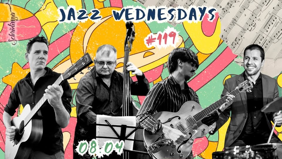 Плакат: Schroedinger Jazz Wednesdays #119 - Guitar rendezvous