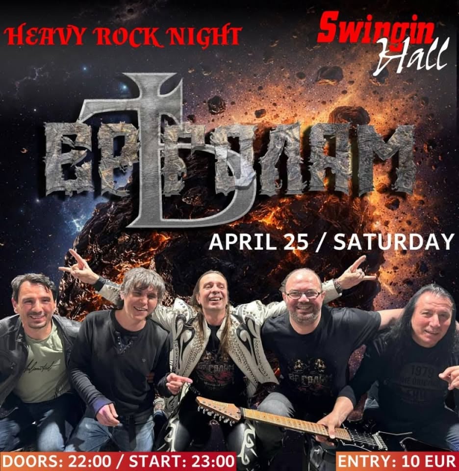 Плакат: Heavy Rock night  с Група Ер Голям!