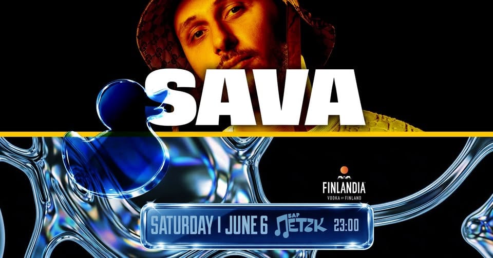 Плакат: SAVA - Бар Петък - 06.06.2026