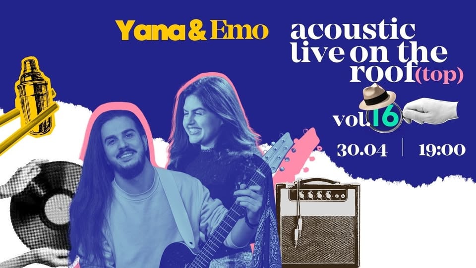 Плакат: Acoustic Live on the roof. Vol. 16: Yana & Emo